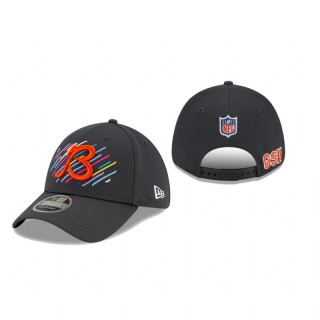 Bears Charcoal 2021 NFL Crucial Catch Alternate Logo 9FORTY Hat
