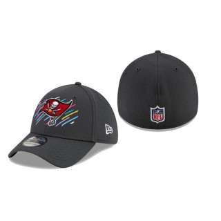 Buccaneers Charcoal 2021 NFL Crucial Catch 39THIRTY Flex Hat