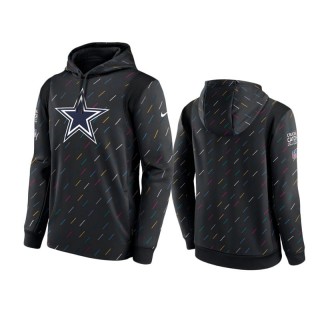 Cowboys Charcoal 2021 NFL Crucial Catch Therma Pullover Hoodie