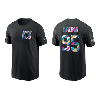 Derrick Brown Panthers 2023 Crucial Catch T-Shirt