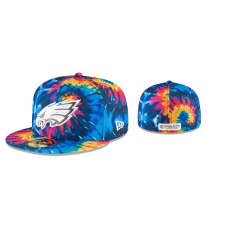 Eagles Multi-Color 2020 NFL Crucial Catch 59FIFTY Fitted Hat