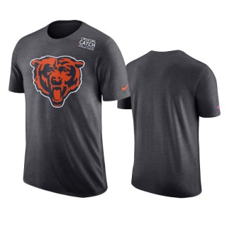 Bears Anthracite Crucial Catch Performance T-Shirt