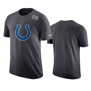 Colts Anthracite Crucial Catch Performance T-Shirt