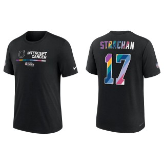 Mike Strachan Indianapolis Colts Black 2022 NFL Crucial Catch Performance T-Shirt