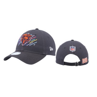 Bears Charcoal 2021 NFL Crucial Catch Head Logo 9TWENTY Hat
