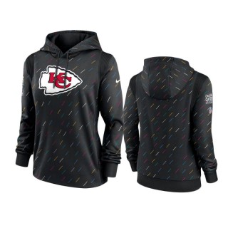 Women's Chiefs Anthracite 2021 NFL Crucial Catch Hoodie