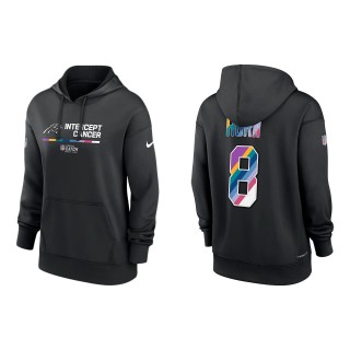 Women's Jaycee Horn Carolina Panthers Black 2022 NFL Crucial Catch Therma Performance Pullover Hoodie