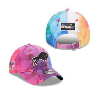 Youth Buffalo Bills Pink 2022 NFL Crucial Catch 9TWENTY Adjustable Hat